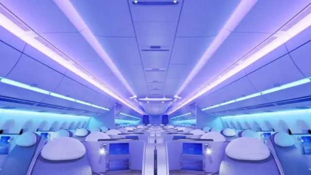 Interior do Airbus A350 XWB