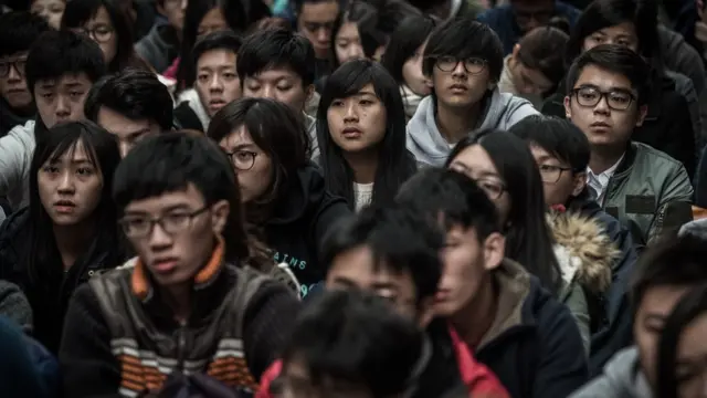 香港学生（资料照片）