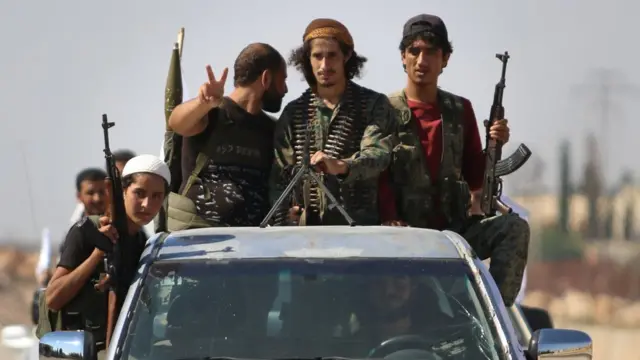 İdlib'teki muhalifler