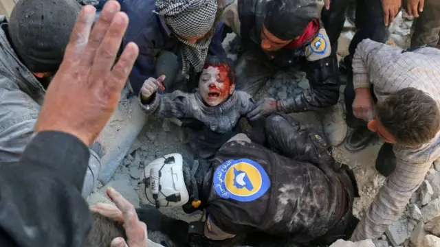 غارت سورية على مناطق شرق حلب