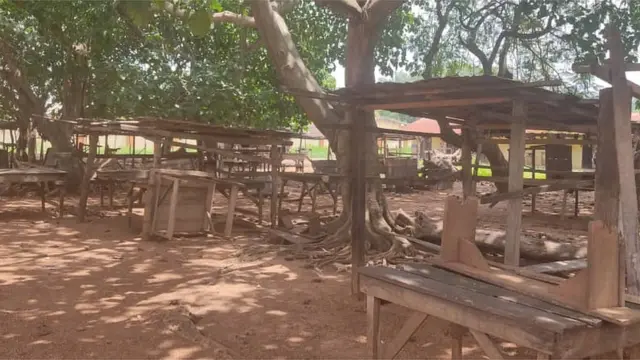 Bayii ni ọja ilu Arigidi sẹ ri lasiko ti akọroyin BBC ṣabẹwo si ilu naa.