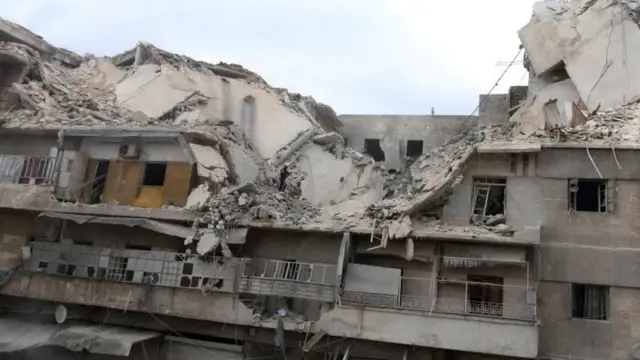 Aleppo air strike aftermath, 23 September