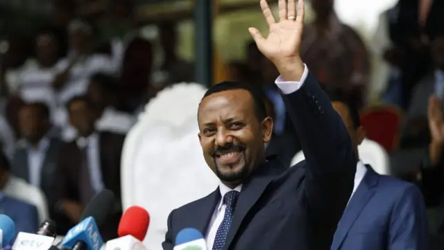 El primer ministro de Etiopía Abiy Ahmed.