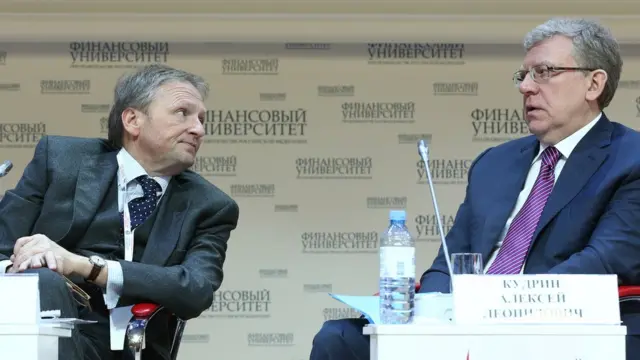 Борис Титов и Алексей Кудрин