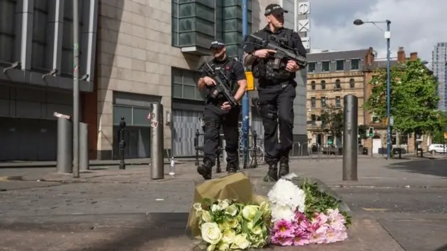 Manchester, Inggris, Polisi