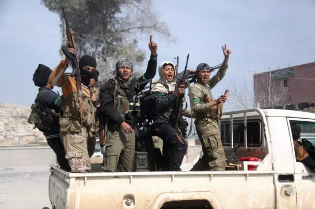 сирийские бойцы