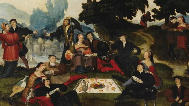 "El almuerzo sobre la hierba", del Maestro de Brunswick