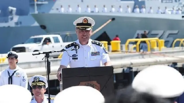 中国海军司令沈金龙