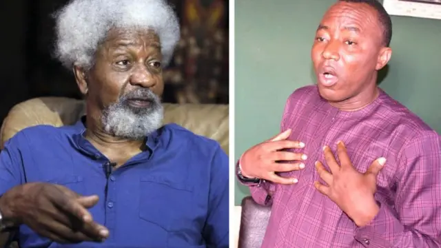 Wole Ṣoyinka ati Omoyele Ṣowore