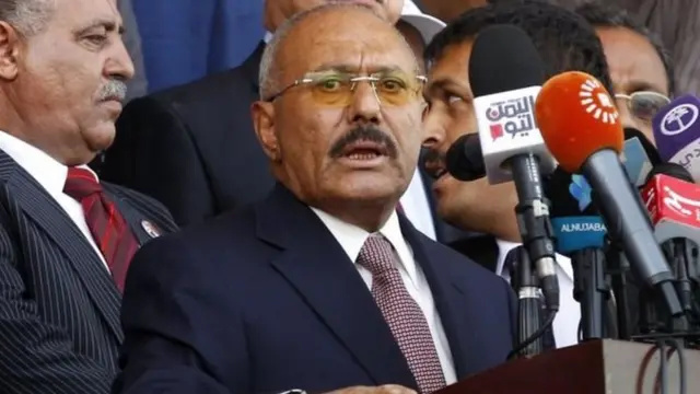 সাবেক প্রেসিডন্ট আলি আব্দুল্লাহ সালেহ