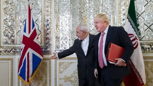 جانسون و ظریف