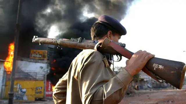 2002ના ગુજરાત રમખાણની એક તસવીર