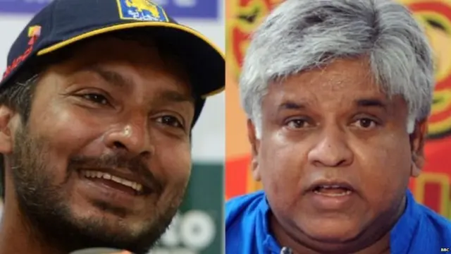 පාකිස්තාන සංචාරය පිළිබඳව එය සංවිධානය කළ අමාත්‍ය අර්ජුන රණතුංග සහ එවක උප නායකයා වූ කුමාර් සංගක්කාර අතර පසුගියදා වාග් සංග්‍රාමයක් හටගත්තේය