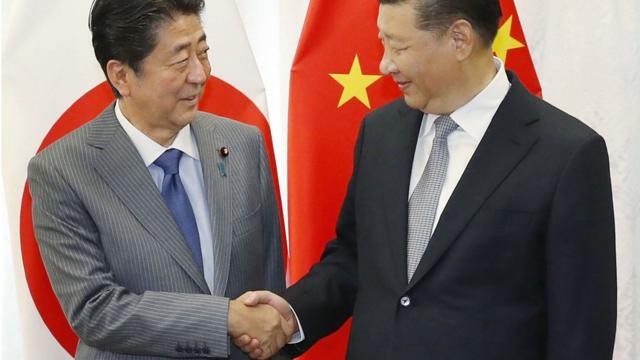 安倍晋三在会面期间邀请习近平访问日本，但目前未知中方是否会应邀。