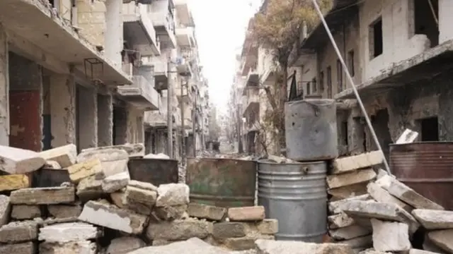شرق حلب به صورت شهر ارواح در آمده است