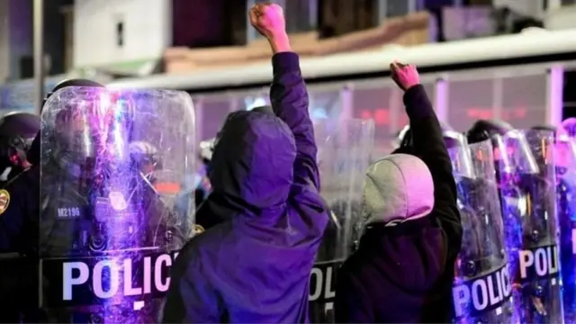 Philadelphia'daki bir gösteri