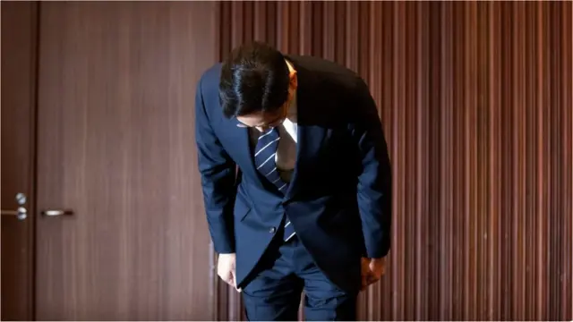 2020년 5월 '대국민 사과문'을 발표한 이 부회장