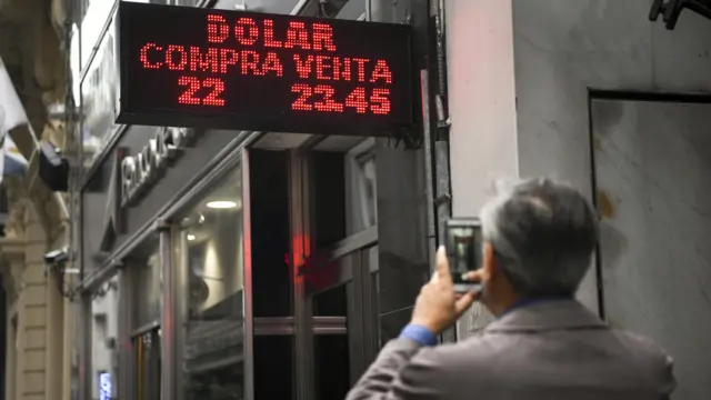 Casa de cambio en Argentina