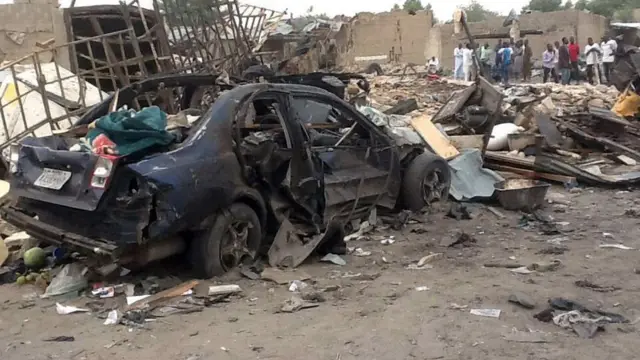 Ebe ogbunigwe Boko Haram kpara ike.