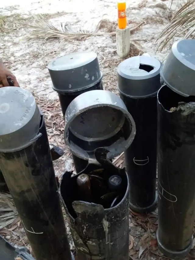 recovered blasting material