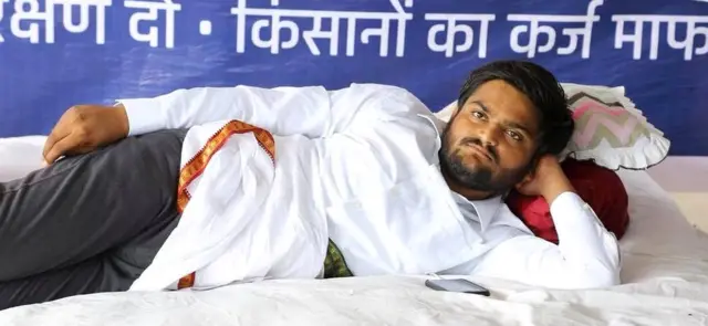 हार्दिक पटेल, अहमदाबाद में अनशन, पाटीदार आंदोलन