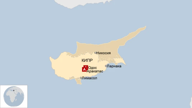 Карта пожара