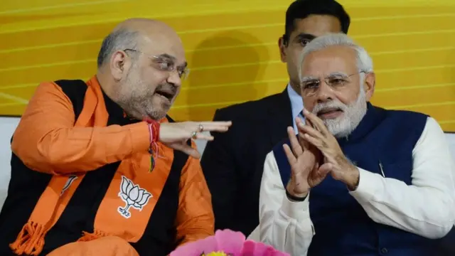 અમિત શાહ અને નરેન્દ્ર મોદી