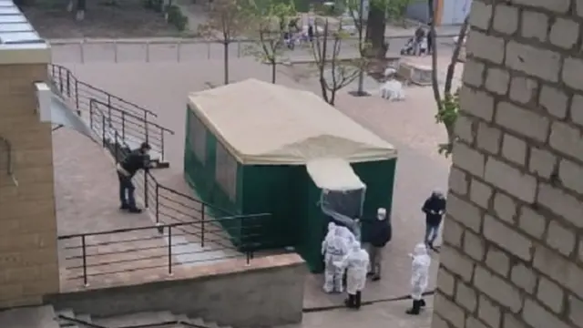 блокпост, гуртожиток, вишневе