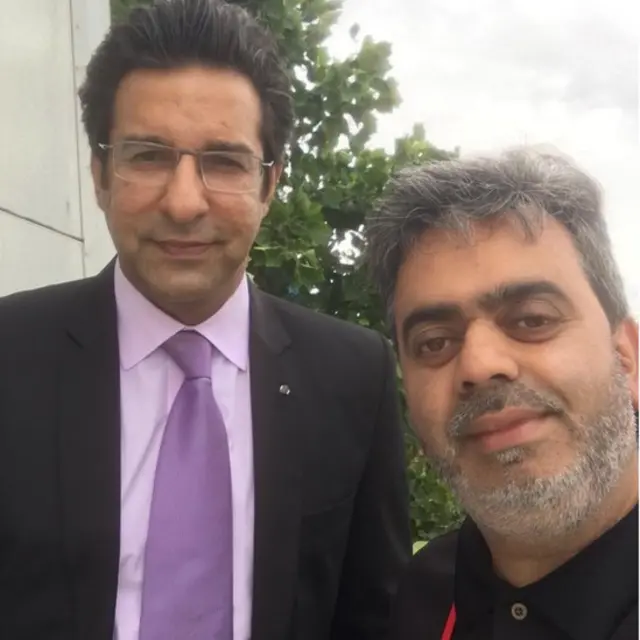 دلاور چوہدری اور وسیم اکرم