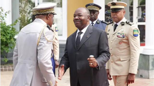 Le président Ali Bongo du Gabon