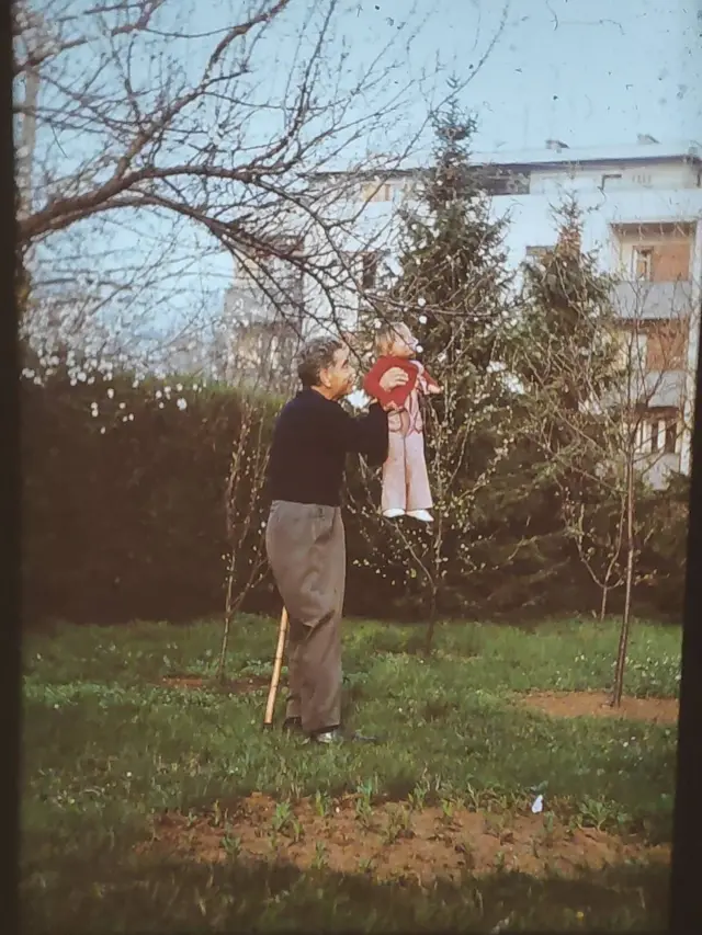 Са унуком Тамаром