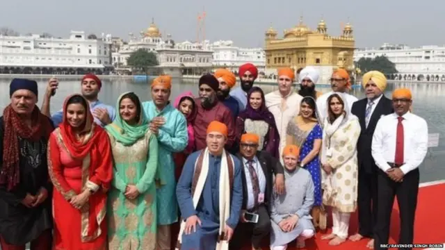 ਕੈਨੇਡੀਅਨ ਵਫ਼ਦ ਹਰਿਮੰਦਰ ਸਾਹਿਬ ਵਿਖੇ