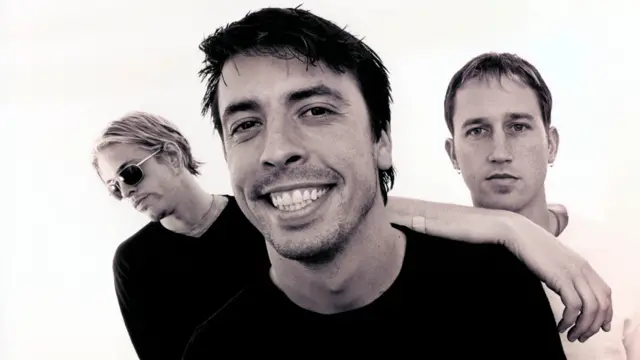 Taylor Hawkins, Dave Grohl y Chris Shiflett