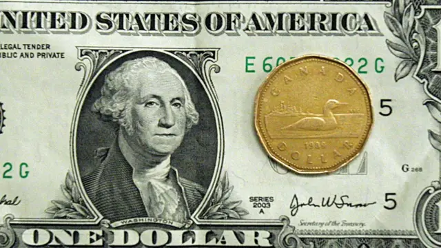 Imagem mostra cédula de 1 dólar