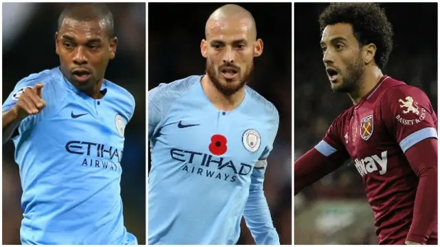 Fernaandiniho, Devid Silvaa, Felippee Andarsan