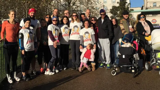 Londra'da Ali İsmail Korkmaz koşusu