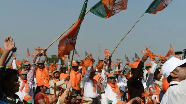 ભાજપ સમર્થકો