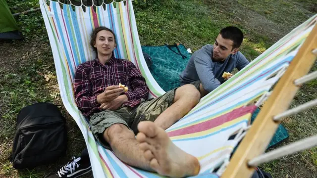 Kamperi na festivalu