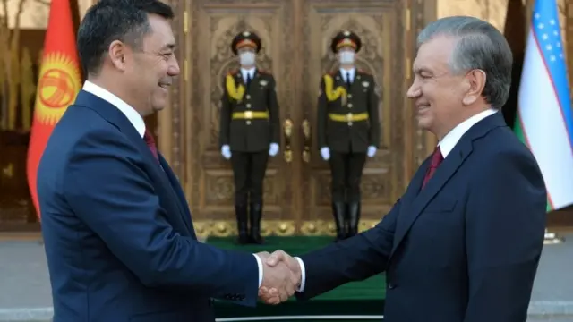 Жапаров менен Мирзиёев