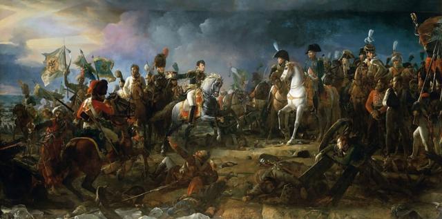 Картина "Битва под Аустерлицем 2 декабря 1805 года. Франсуа Жерар