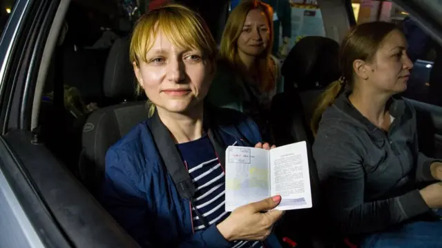 украинка с паспортом