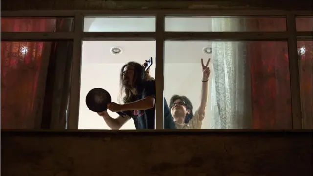 İstanbul'daki tencere-tavalı protestolardan bir kare daha