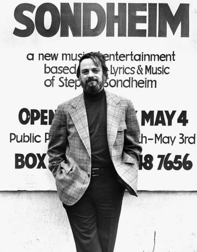 Stephen Sondheim in 1976