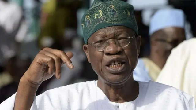 Nigeria Minister of Information, Lai Mohammed