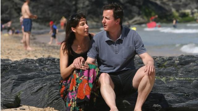 Samantha e David Cameron 2008
