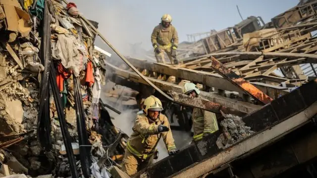 آتش سوزی ساختمان پلاسکو