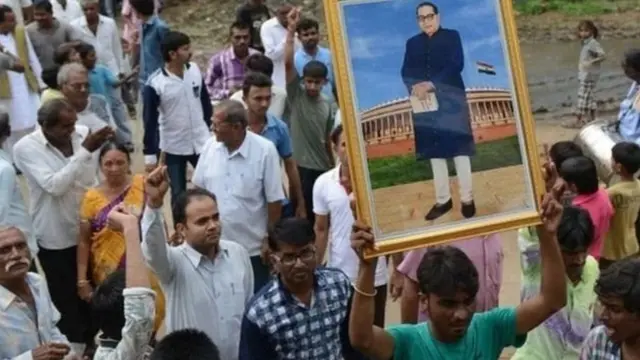 દલિત આંદોલનની પ્રતિકાત્મક તસ્વીર