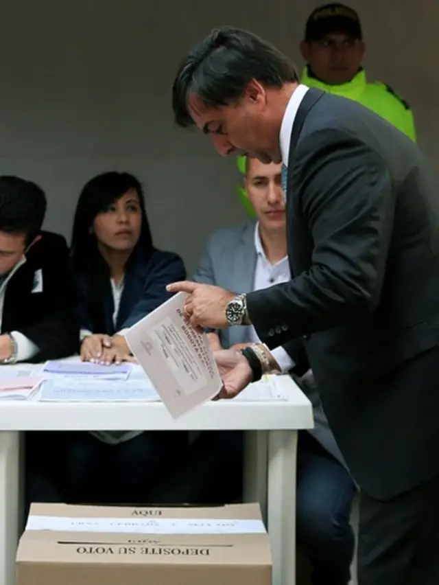 Juan Carlos Galindo, director de la Registraduría Nacional .