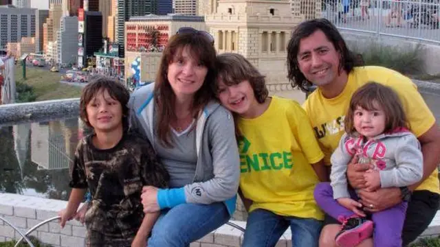 Familia de Gustavo y Mercedes