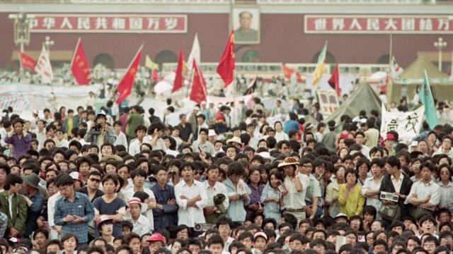 1989年春夏之交的北京天安門廣場